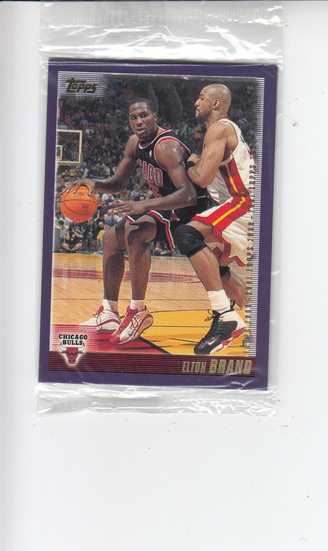 2000-2001 TOPPS BASKETBALL PROMO PACK. SEALED