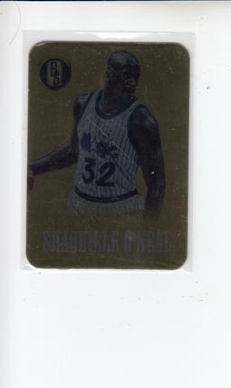 SHAQUILLE O'NEAL 2013-14 PANINI GOLD STANDARD METAL