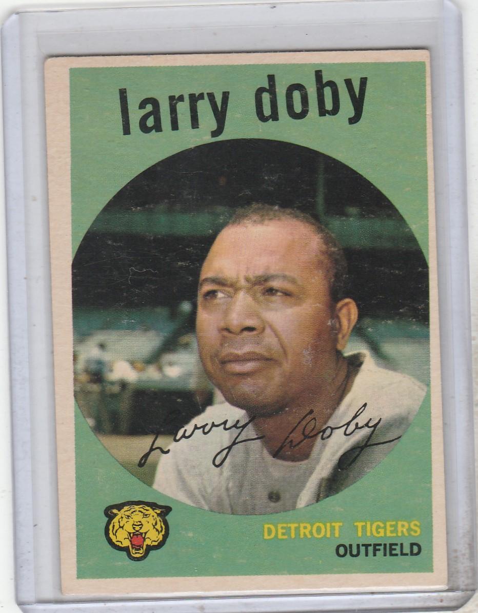 LARRY DOBY 1959 TOPPS CARD #455