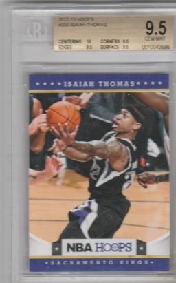 ISAIAH THOMAS 2012/13 HOOPS CARD #250 / GRADED