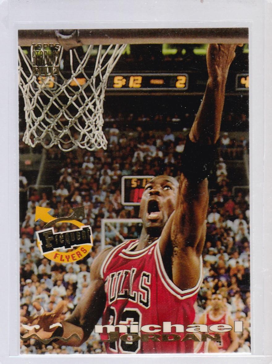 MICHAEL JORDAN 1993/94 STADIUM CLUB FREQUENT FLYERS CARD #181