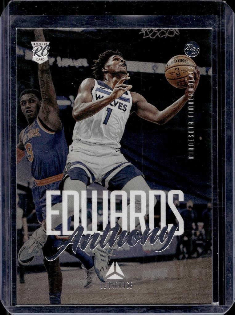 ANTHONY EDWARDS 2020-21 PANINI LUMINANCE ROOKIE CARD