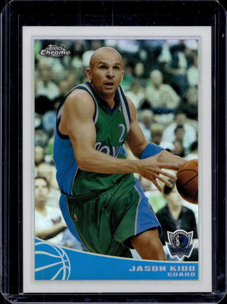 JASON KIDD 2009-10 TOPPS CHROME REFRACTOR SP