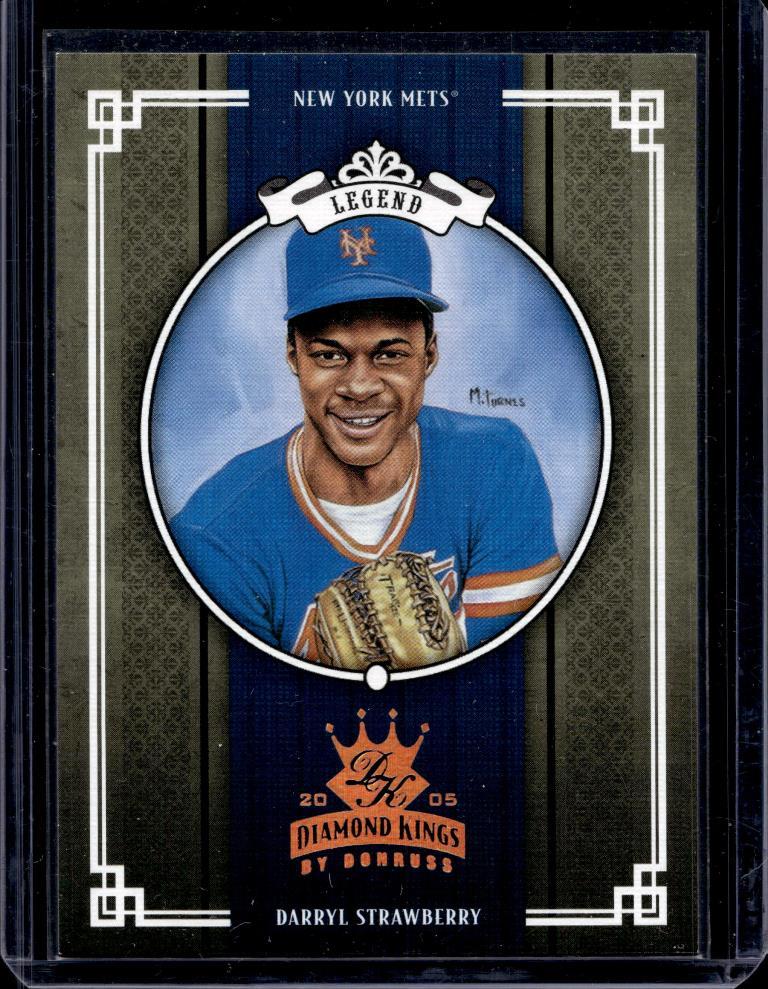 DARRYL STRAWBERRY 2005 DIAMOND KINGS HOF GOLD