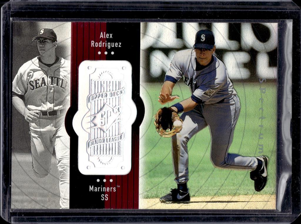 ALEX RODRIGUEZ 1998 SPX SPECTRUM SILVER