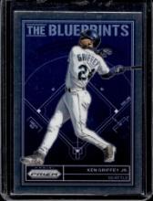 KEN GRIFFEY JR 2023 PANINI PRIZM THE BLUEPRINTS INSERT