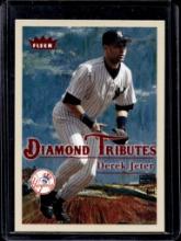 DEREK JETER 2005 FLEER DIAMOND TRIBUTES INSERT