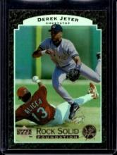 DEREK JETER 1996 UPPER DECK ROCK SOLID FOUNDATIONS INSERT