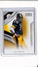 JOE GREENE 2009 NATIONAL TREASURES LEGEND SILVER