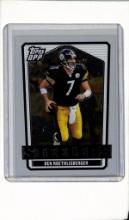 BEN ROETHLISBERGER 2007 TOPPS CHROME DPP WHITE