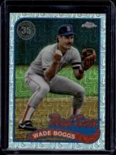 WADE BOGGS 2023 TOPPS CHROME 1989 SILVER REFRACTOR