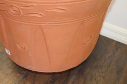 2 NEW Large Terra Cotta Planters