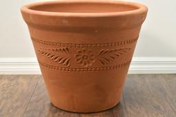 2 NEW Large Terra Cotta Planters