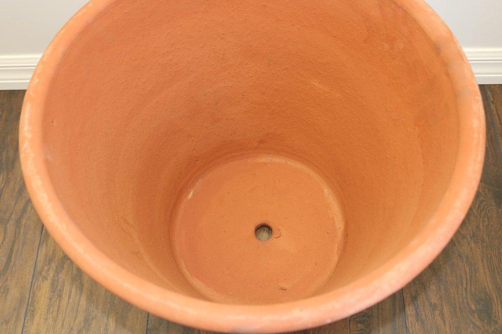 2 NEW Large Terra Cotta Planters