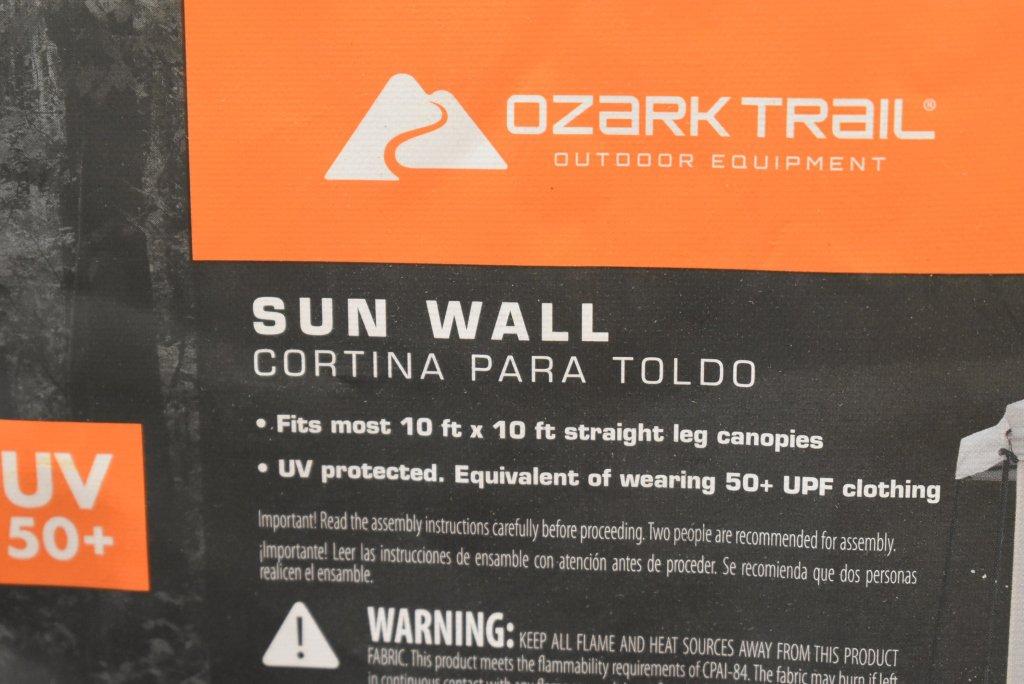 2 Ozark Trail Sun Wall Shades