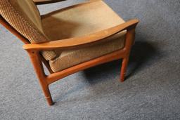 Mid Century Modern Teak Arm Chair