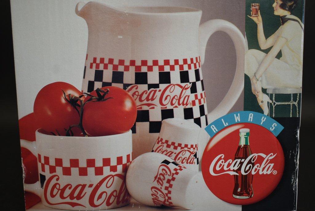 Coca Cola Stoneware Serving Set