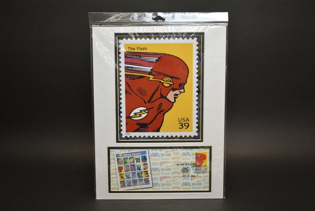 DC Comics The Flash First Day Issue Stamp