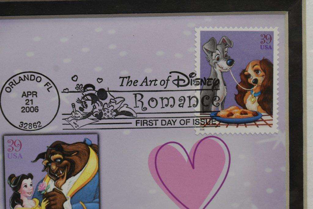 Disney's Lady And The Tramp First Day Issue Stamp