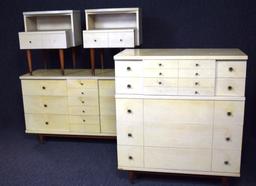 4pc Kent-Coffey Mid-Century Modern Bedroom Set