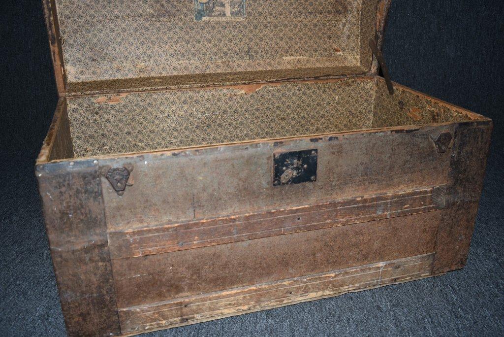 Antique Steamer Trunk