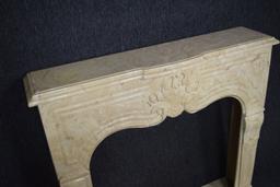 Italian Marble Fireplace Mantle