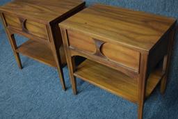 2 Kent Coffey Mid Century Night Stands