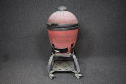 Ceramic Egg Smoker BBQ Grill