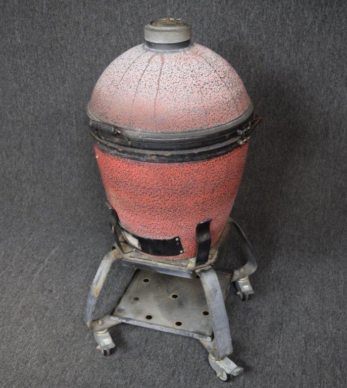 Ceramic Egg Smoker BBQ Grill