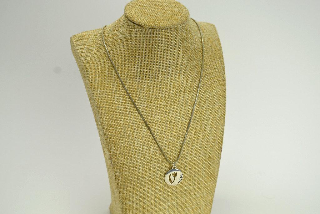 .925 Sterling Silver Necklace And Pendant