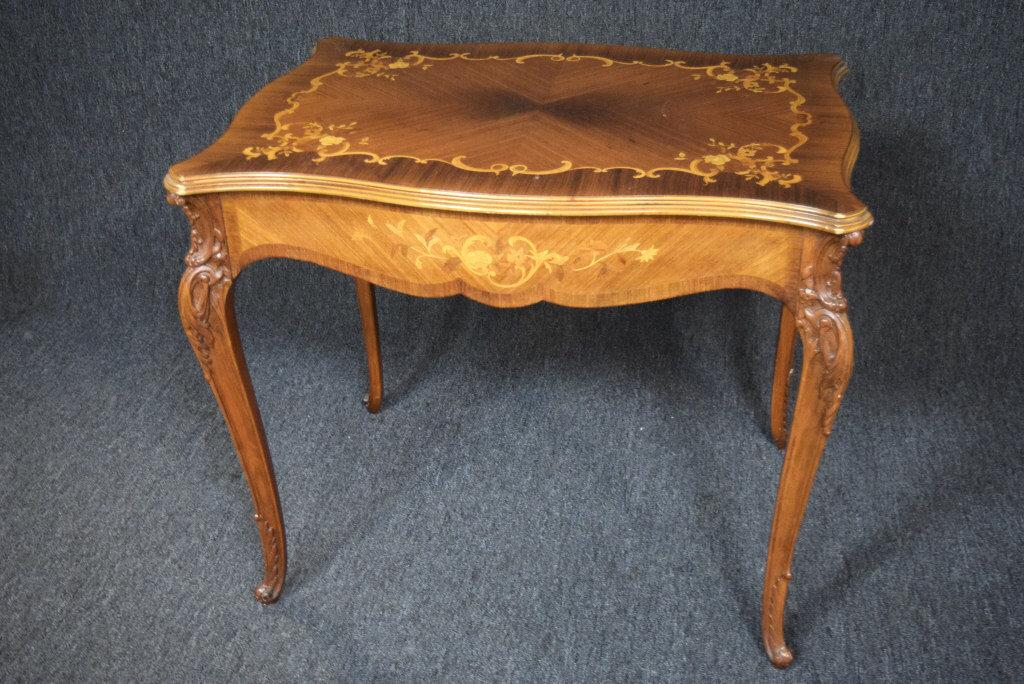 Antique Italian Inlaid Ladies Writing Desk