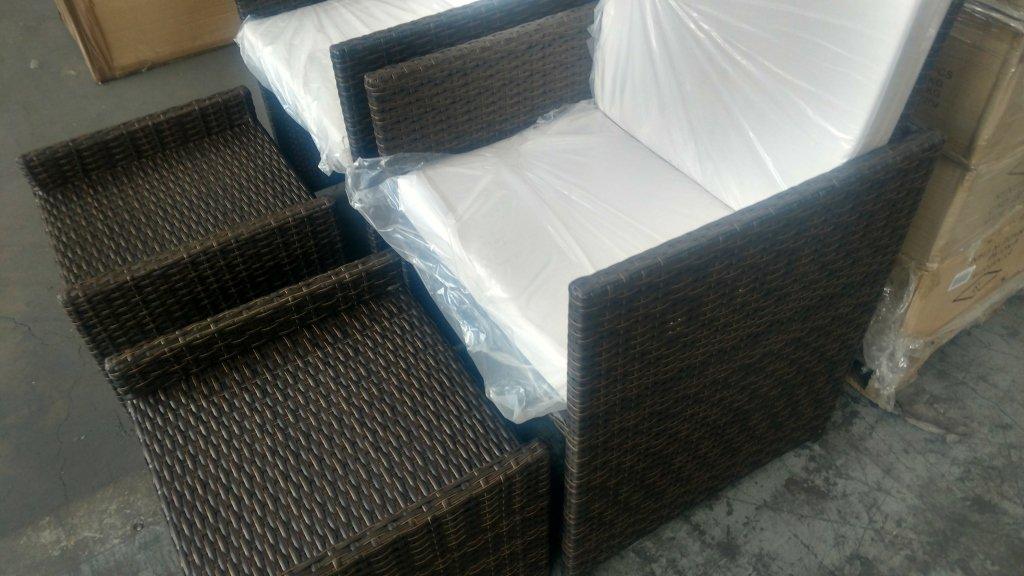 Renava Outdoor 4pc Woven Patio Set