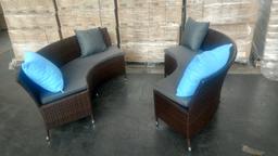 2pc Renava Luxemburg Outdoor Woven Patio Set