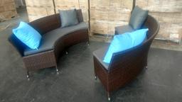 2pc Renava Luxemburg Outdoor Woven Patio Set