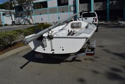 1998 Capri 16.5 Catalina Sailboat With Trailer