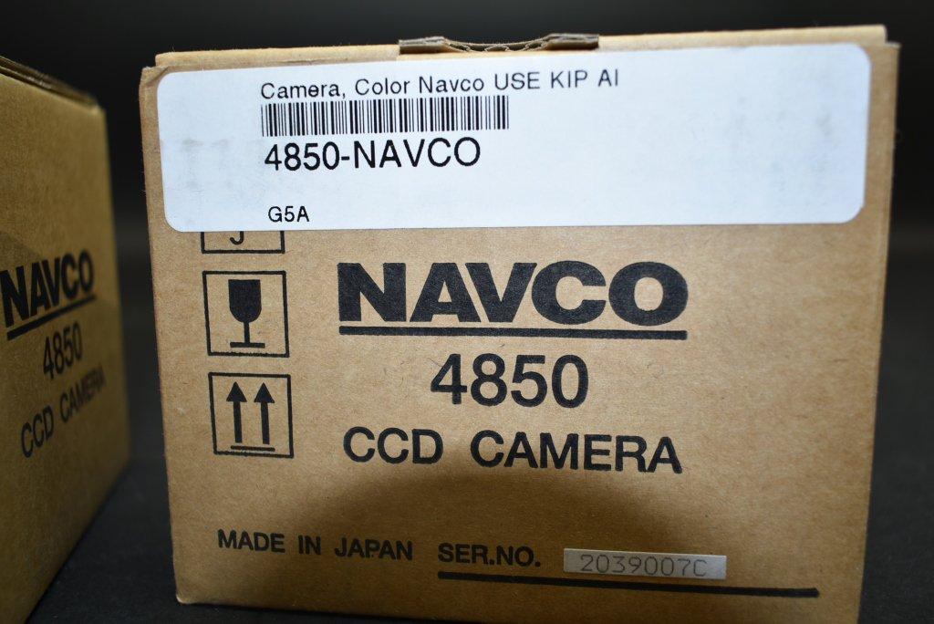 4 NAVCO 4850 CCD Camera's