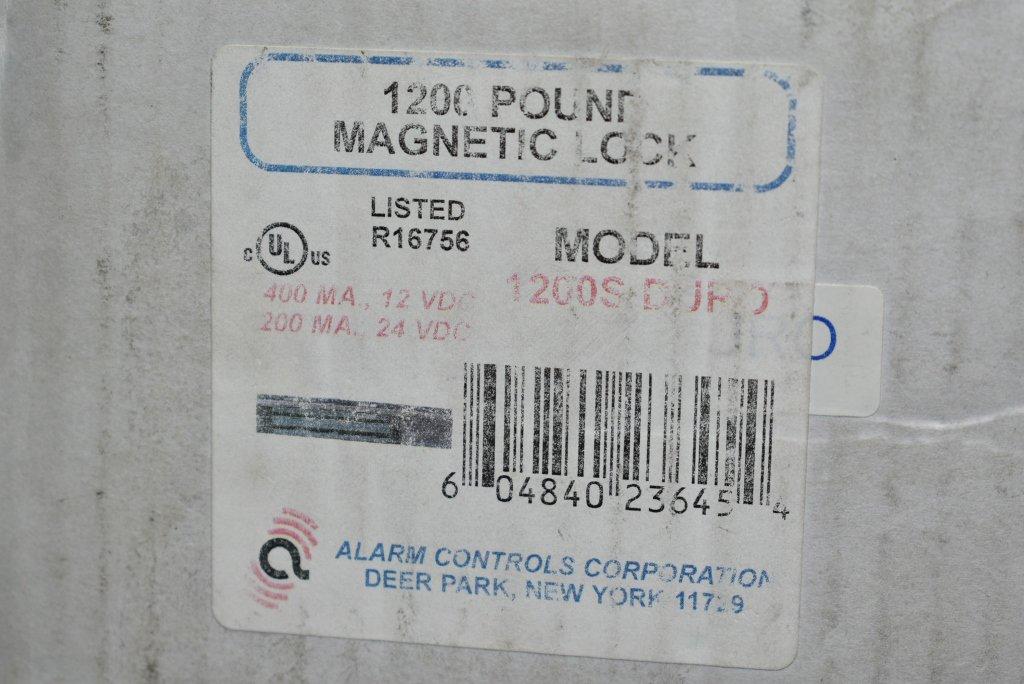 1,200 Pound Magnetic Lock