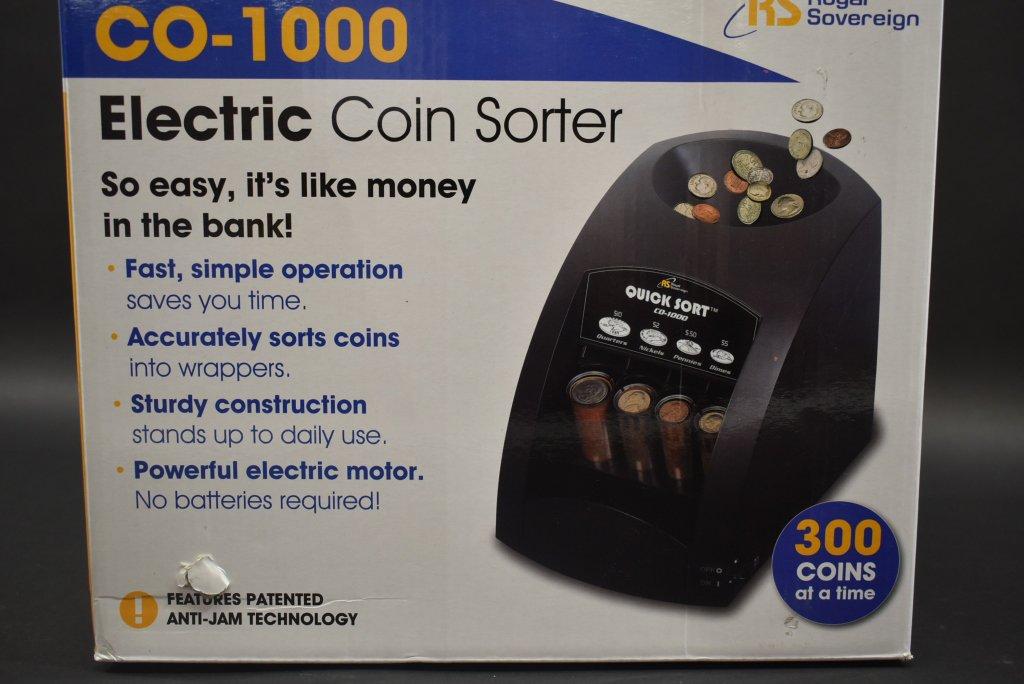 Royal Sovereign Electric Coin Sorter