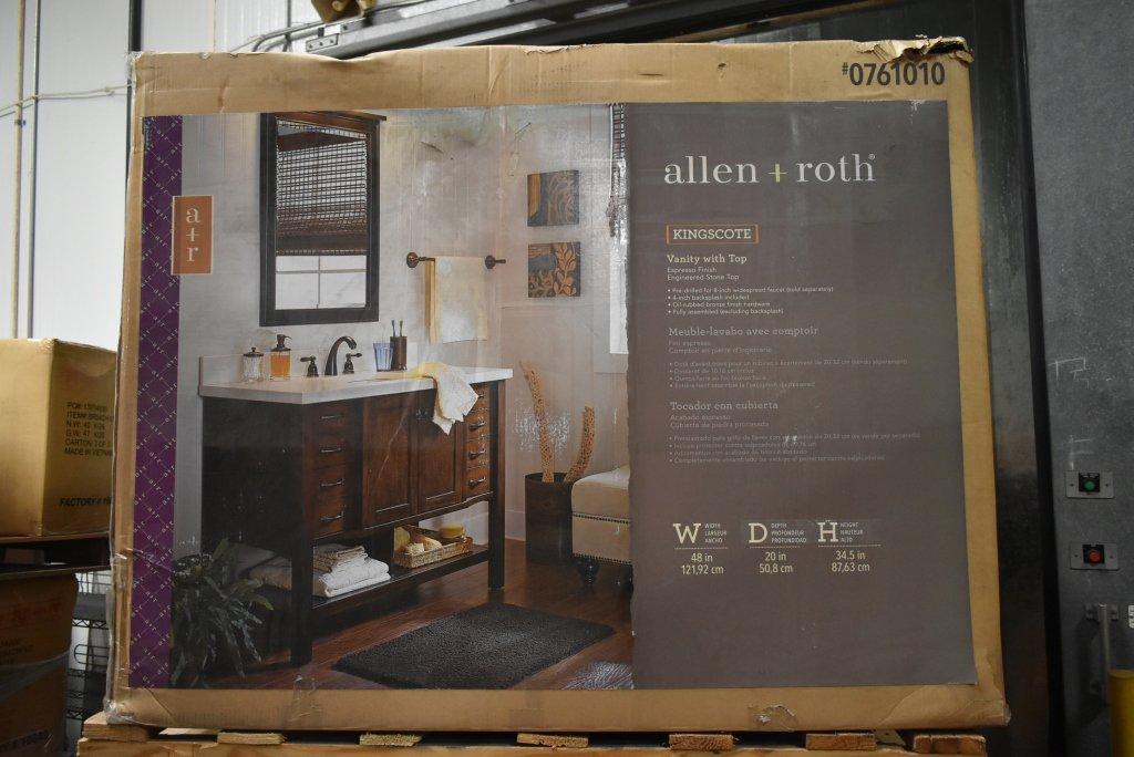 Allen + Roth Kingscote Vanity With Top