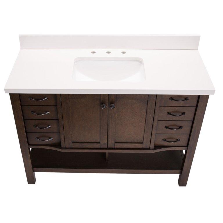 Allen + Roth Kingscote Vanity With Top