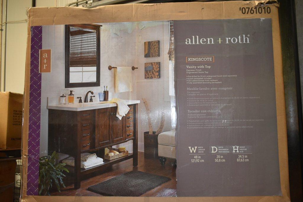 Allen + Roth Kingscote Vanity With Top