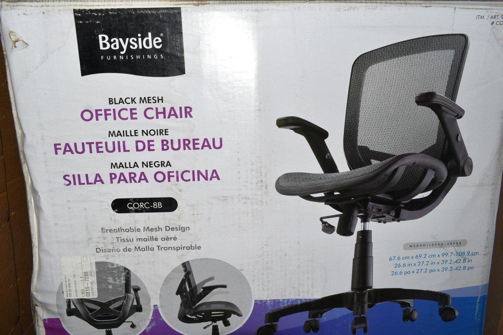 Bayside Black Mesh Office Chair