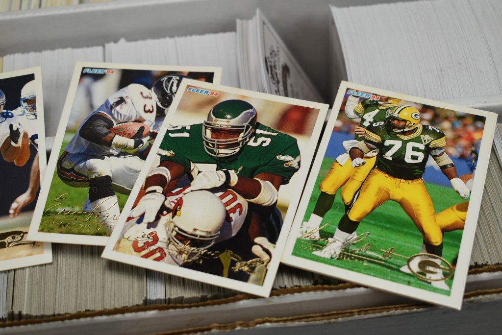 Box Full of Sports Cards
