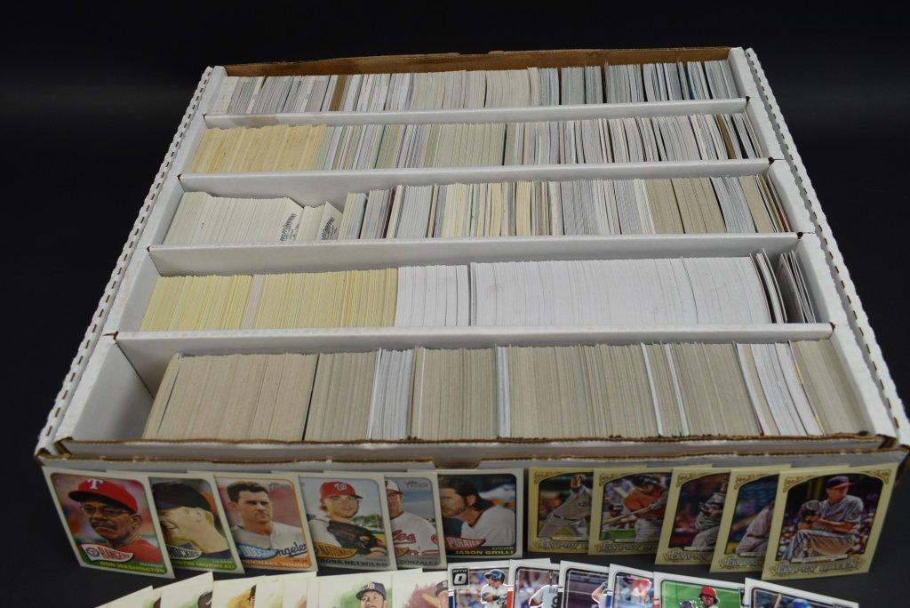 Box Full of Sports Cards