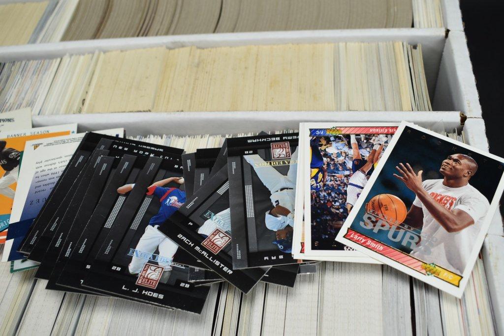 Box Full of Sports Cards