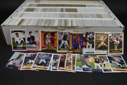 Box Full of Sports Cards