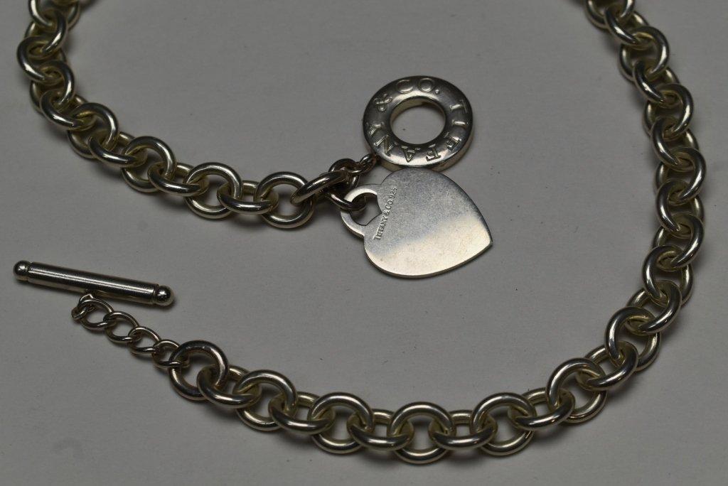 Tiffany And Co .925 Sterling Silver Necklace