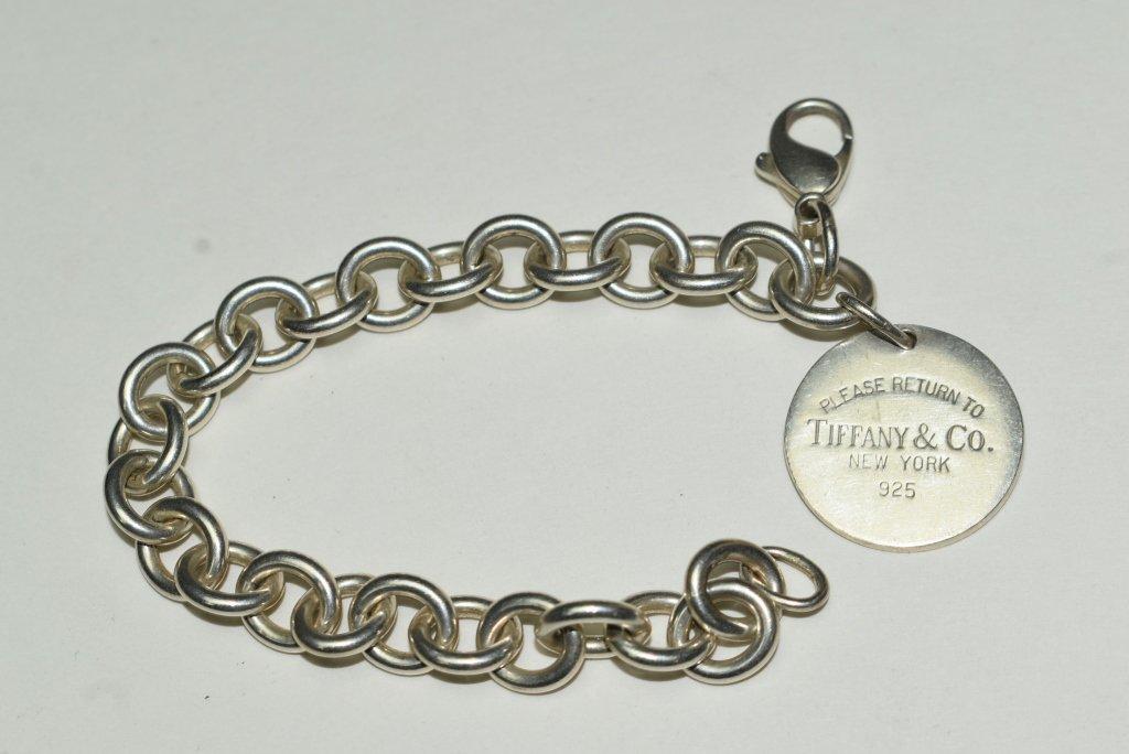 Tiffany And Co .925 Sterling Silver Bracelet