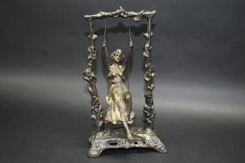 Auguste Moreau- Art Nouveau Bronze Sculpture