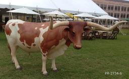 HUGE Life Size Fiberglass Bull / Steer